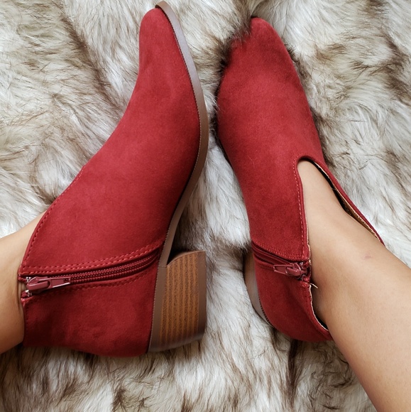 🚨LAST PAIR//The Cheyenne// Brick red bootie - Picture 2 of 7